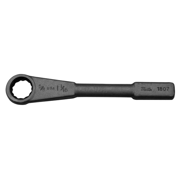 Martin Tools 1 1/8 in. Straight 12-Point Striking Wrench 1807A